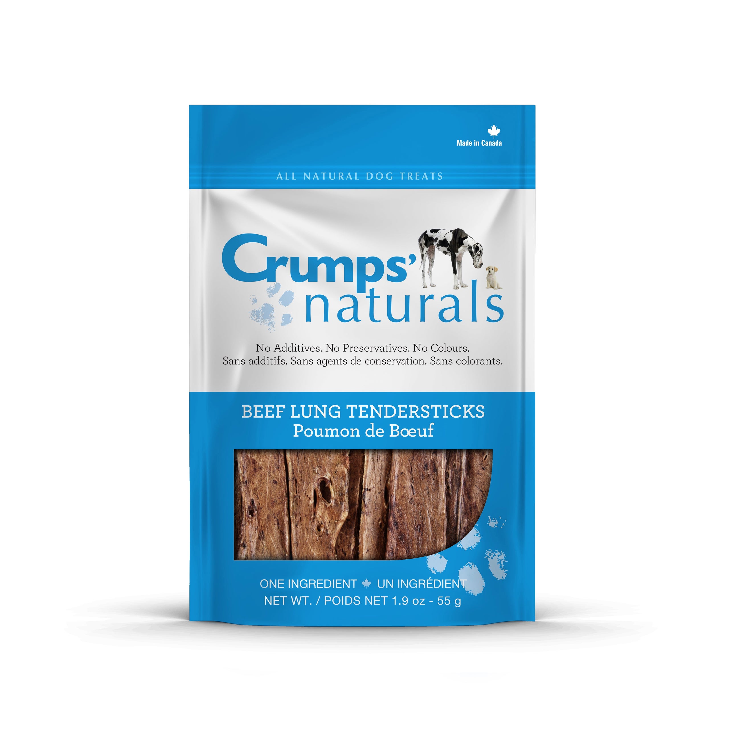 Crumps' Naturals Treats Beef Tendersticks Bark Slope SelfServe